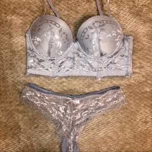 3/$25 Powder Blue Lingerie/Boudoir Set!